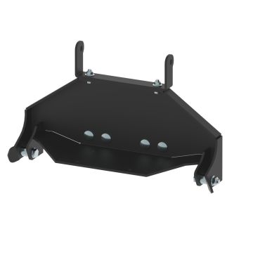 Esikinnitusadapter KYMCO MXU 700 (-2019), poldijaotus 76x124mm (3"x4,87")