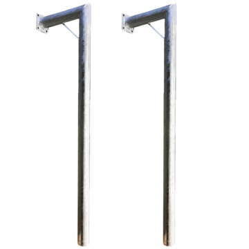 Dokikinnituse komplekt DOCKMARINE NORDIC JetPort 400mm pikkus 1500mm kõrgus 30kg kaal