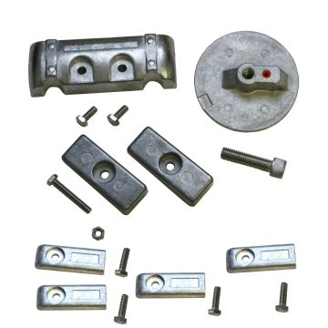Alumiiniumanoodikomplekt EMP Verado 6, 1tk 600049A, 2tk 00051A, 1tk 00093A, 4tk 00094A