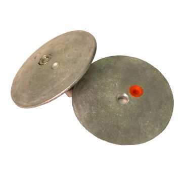 Roolianood PERF ANODS R3 3 3/4 Ø, A: 95,25 mm, B: 12,7 mm, alumiinium