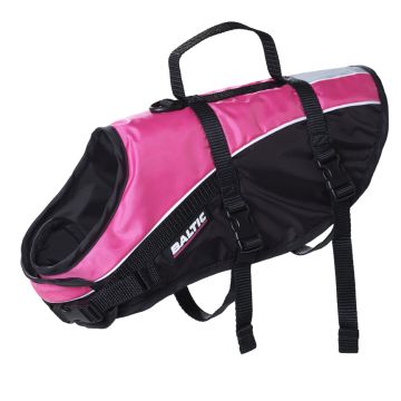 Lemmiku päästevest BALTIC Mascot roosa/must 40+kg