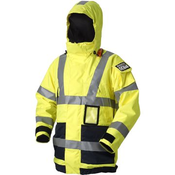 Ujuvusvest BALTIC Dock UV-kollane/tumesinine 90-100kg