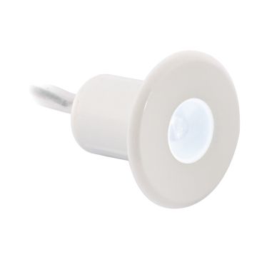 Courtesy light w/single white LED