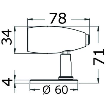 Rana articulated LED light High Power 12/24 V