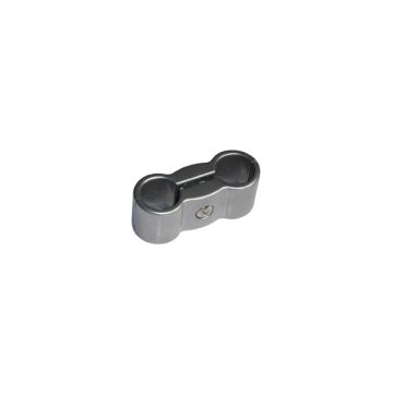 Topeltliigendiga klamber OCEANSOUTH 25MM alumiinium