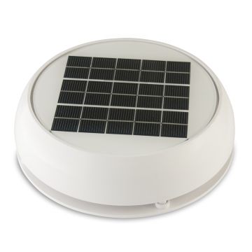 Ventilatsiooniklapp MARINCO Aurinkokennoventtiili 3'' valge, ava 76 mm, 23 m3/h