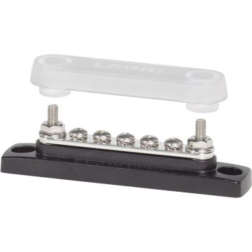 siin 100A BLUE SEA SYSTEMS Mini BusBar, 5 klemmiga, kattega, 300V AC / 48V DC, 5 kruviklem