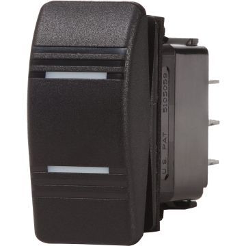 Lüliti BLUE SEA SYSTEMS Contura III must, veekindel, ON-OFF-ON, 12V / 20A, 24V / 15A