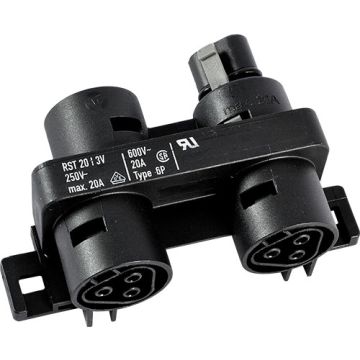 Y-jagur MASTERVOLT CLIX 1 x sisend, 3 x väljund