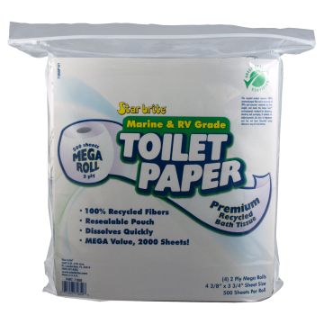 Tualettpaber STAR BRITE Marine/Rv 2kihiline (500/S) 4tk