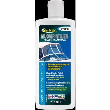 Plastikupoleer STAR BRITE Clear Plastic Polish – Step 2 237ml