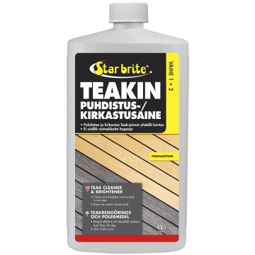 Puhastusvahend STAR BRITE One Step Teak Cleaner & Brightener 1L