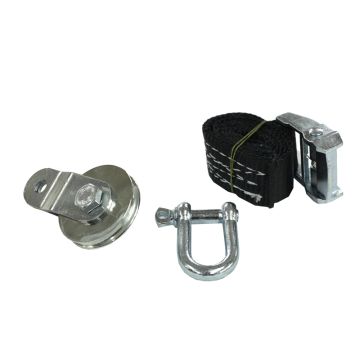 Plokiratas 50 mm / 2 in, seekel 10 mm / 0,4 in, rihm 35 x 1000 mm / 1,37 x 39 in
