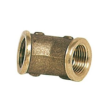 Brass elbow 45° female/female 1"