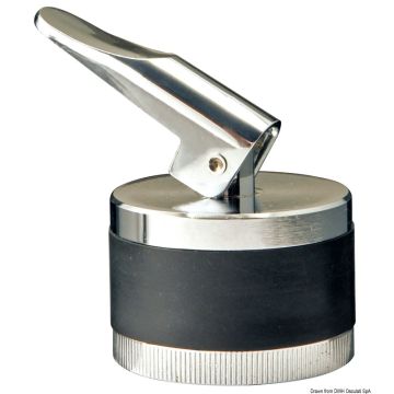 Expansion drain plug 42mm chromed brass