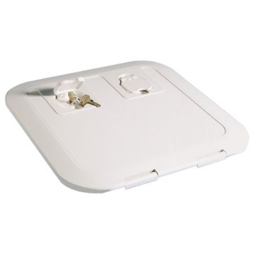 Inspekteerimisluuk OSCULATI 375x375 180° avamine, väljast 375x375mm, seest 285x285mm, ava 
