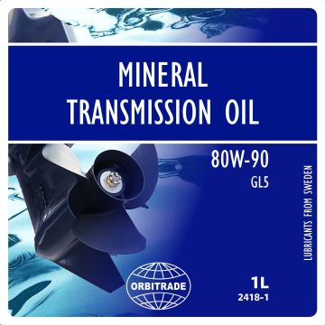 Käigukastiõli ORBITRADE 80W-90 210L mineraalne