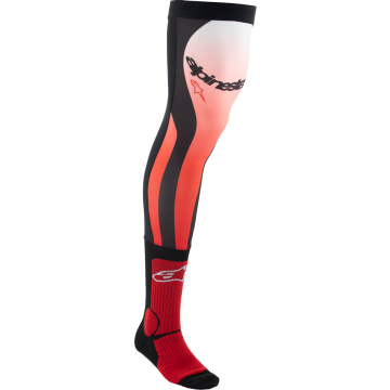 Põlvekaitsme sokid Alpinestars RED/WT