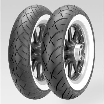 Rehv METZELER ME 888 Marathon Ultra WW MT90 B 16 M/C 74H TL Re. (WHITEWALL)