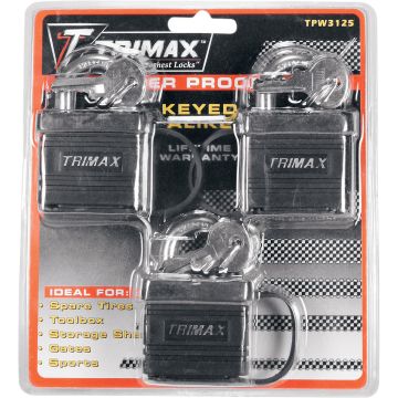 LOCK-3PK SAME KEY