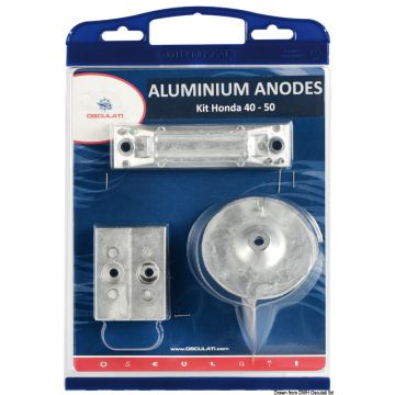 Osculati anode kit (alu) Honda 40-50HP