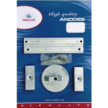 Anoodikomplekt OSCULATI Mercury Verado 4/Optimax (alu)