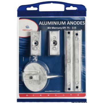 Osculati anode kit (alu) Mercury 75/80/90/100/115 EFI