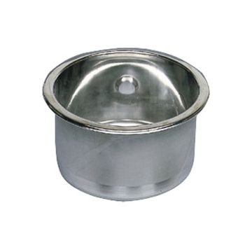 S.S round sink 285x180mm