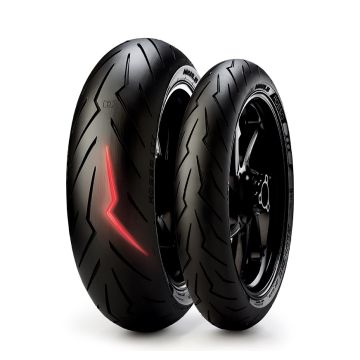 Rehv PIRELLI Diablo Rosso III 120/70 ZR 17 M/C (58W) TL Fr. (D - Monster All)