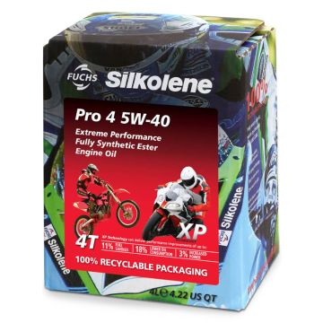 mootoriõli SILKOLENE Pro 4 5W-40 XP 4L CUBE (4)