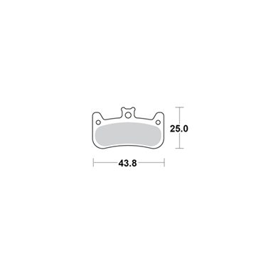 Piduriklots MOTO-MASTER Formula Cura 4 jalgrattale orgaaniline