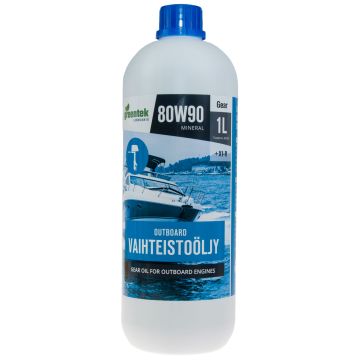 Käigukastiõli GREENTEK 80W90 1L päramootoritele (12) API GL-5, MIL-L-2105D