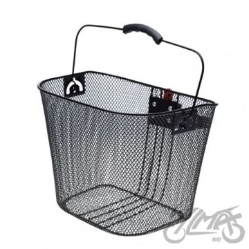 Jalgrattakorv CLICK terasest kiirkinnitus, 1 ja 1 1/8 tolli, must, 260/240 mm, 335 mm, 225