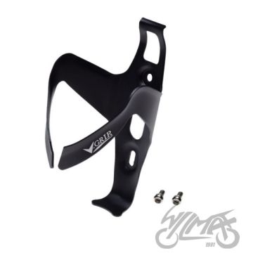 Jalgrattapudelihoidik V-grip ALU must 48 g