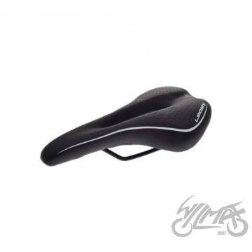 MTB jalgratta sadul, must, 2 terasvarrast, 275 x 150 mm, 338 g