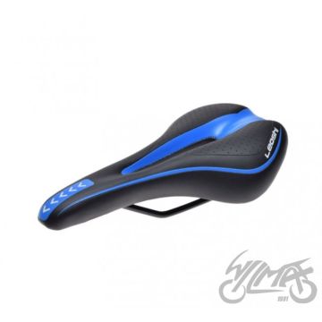 Jalgrattasadul MTB must-sinine, 2 terasvarrast, 275 x 150 mm, 338 g
