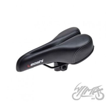 Jalgratta sadul MTB must, 2 terasvarrast, 270 x 160 mm, 467 g