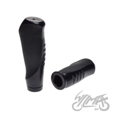 Juhtrauakäepide ERGO GRIP 2 tk, must, pikkus: 120/93 mm