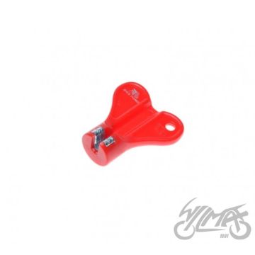 Rattarummuvõti BIKE HAND 3.5 MM punane