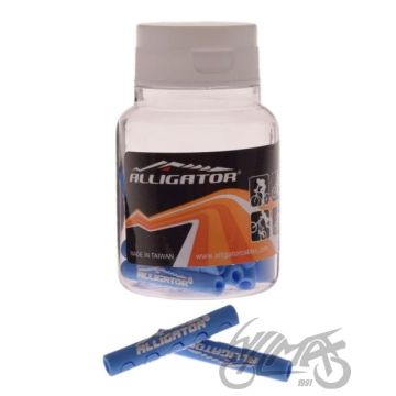 Silikoonkaitse Alligator sinine 5MM, 20 tk