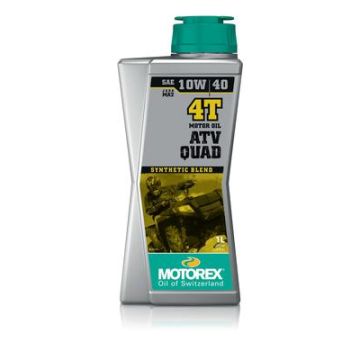 Mootoriõli MOTOREX ATV/QUAD 4T 10W40 1L 