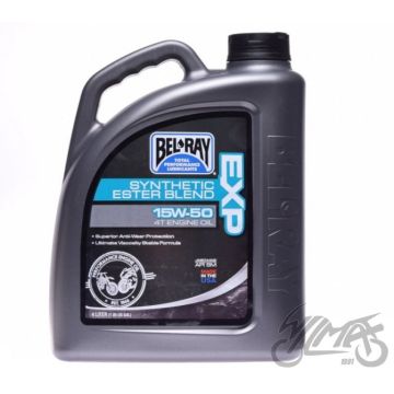 Mootoriõli Bel-ray EXP poolsünteetiline Ester BL 4T 15W-50 4L