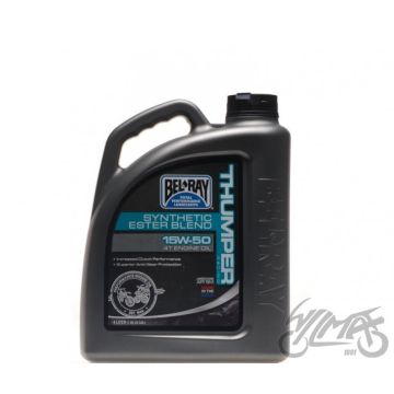 Mootoriõli Bel-ray Thumper R. 4T 15W-50 4L poolsünteetiline estrisegu