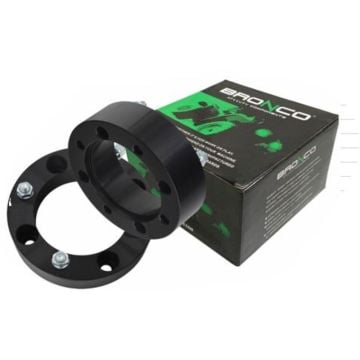 Bronco Wheel spacers ATV 2"/51mm 4/110 M10 X 1.25mm pair Black