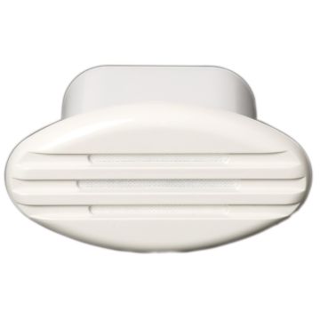 Helis OSCULATI 125x66mm, süvis 85x50x80mm, 12V, 100dB, valge ABS
