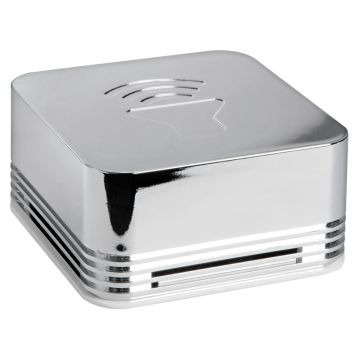 Helisignaal OSCULATI Q Box Horn Chromed ABS raam, 12V, 109dB, 105x105x52mm