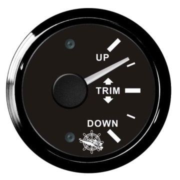 Powertrimi näidik OSCULATI 0-190 Ohms 12/24V, valge, 57mm, 51mm, 45mm