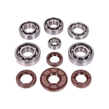 ball bearing set Schmitt metal cage C4 for Simson M500 engine