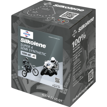 Mootoriõli SILKOLENE Super 4 10W-40 4L CUBE (4)