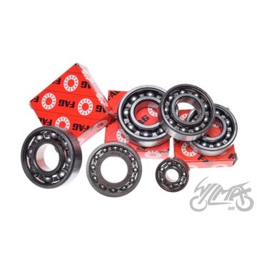 Mootori laagrikomplekt DO Simson S51 S80 SR50 80 FAG 6204/C3 - 2 tk, 6004/C3 - 1 tk, 6203/